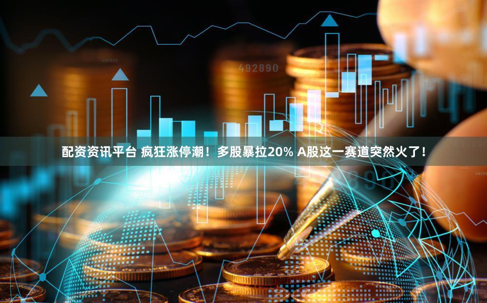 配资资讯平台 疯狂涨停潮！多股暴拉20% A股这一赛道突然火了！
