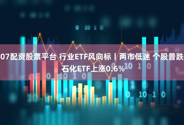 07配资股票平台 行业ETF风向标丨两市低迷 个股普跌 石化ETF上涨0.6%