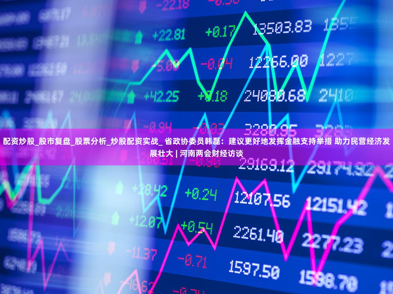 配资炒股_股市复盘_股票分析_炒股配资实战_ 省政协委员韩磊：建议更好地发挥金融支持举措 助力民营经济发展壮大 | 河南两会财经访谈