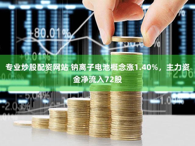 专业炒股配资网站 钠离子电池概念涨1.40%,主力资金净流入72股