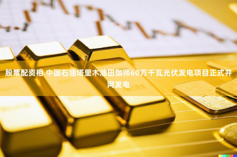 股票配资相 中国石油塔里木油田伽师60万千瓦光伏发电项目正式并网发电