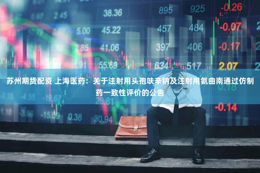 苏州期货配资 上海医药：关于注射用头孢呋辛钠及注射用氨曲南通过仿制药一致性评价的公告