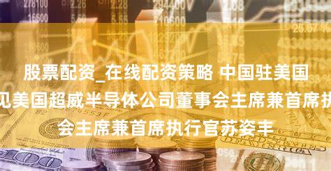 股票配资_在线配资策略 中国驻美国大使谢锋会见美国超威半导体公司董事会主席兼首席执行官苏姿丰